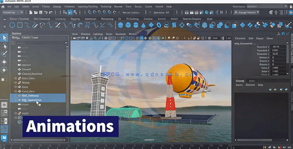 Maya 2024全面核心技术训练视频教程(图2)