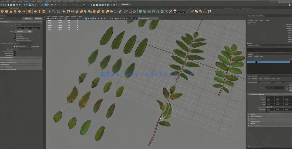 Maya与Unreal虚幻引擎制作树木植物视频教程(图5)