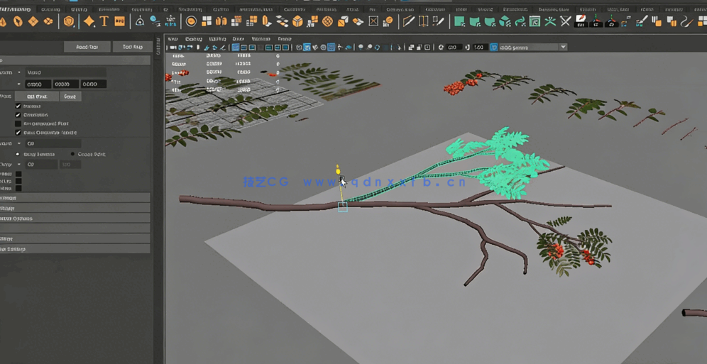 Maya与Unreal虚幻引擎制作树木植物视频教程(图6)