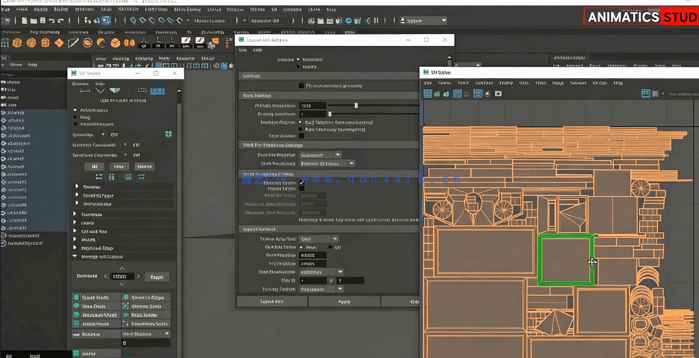 Maya与SP低多边形纹理制作训练视频教程(图4)