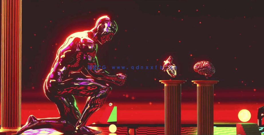  C4D与Octane制作3D色度虹彩风格动画视频教程(图5)