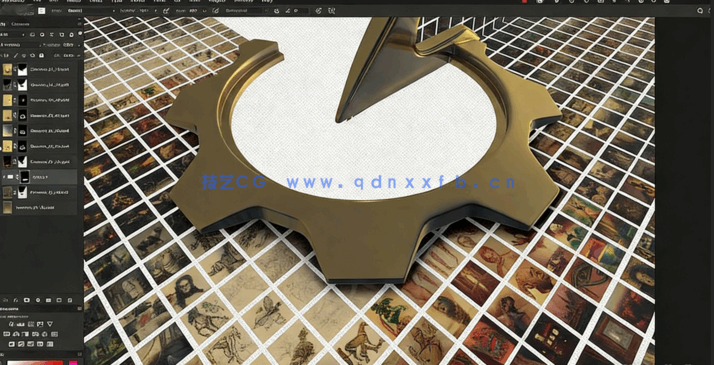 Cinema 4D 3D元素海报设计基础技能视频课程(图3)