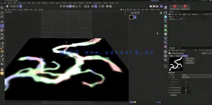 Cinema 4D与AE动画纹理Mograph驱动技术视频教程(图3)