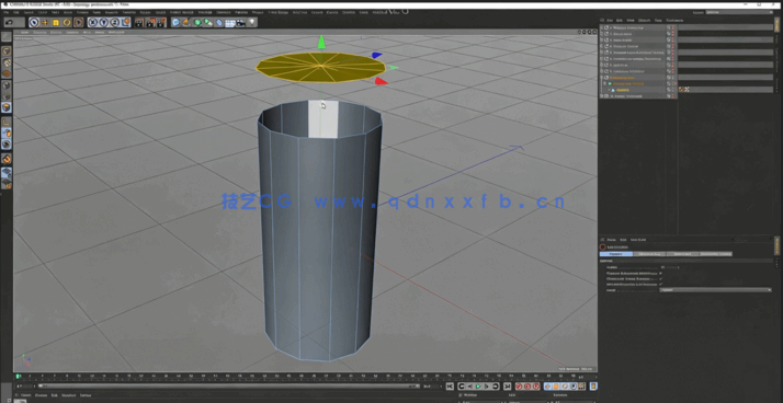 C4D建模拓扑技术快速入门训练视频教程(图2)
