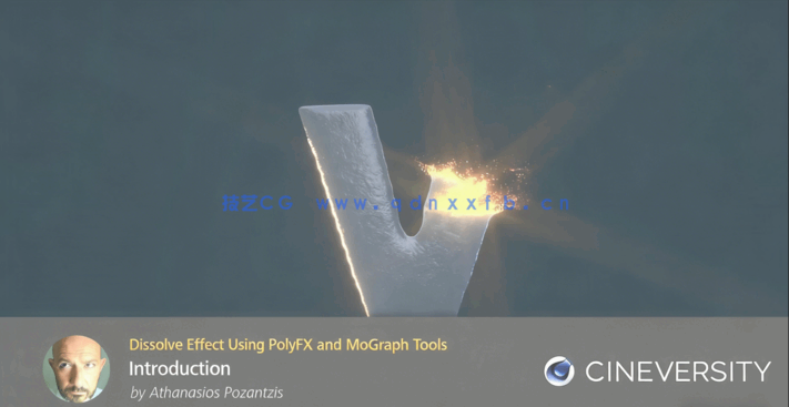 C4D驱动材质消除效果实例完整制作视频教程(图2)