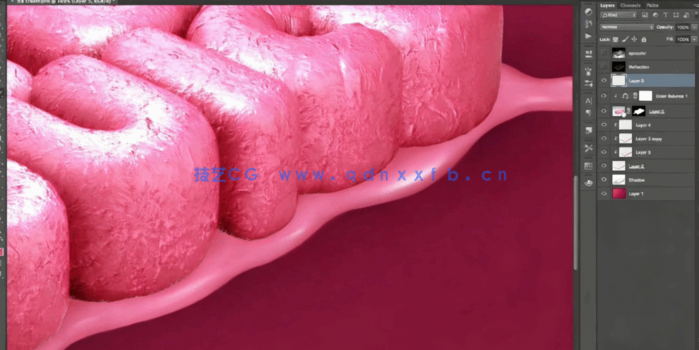  C4D影视级视觉广告设计实例训练视频教程 (图2)