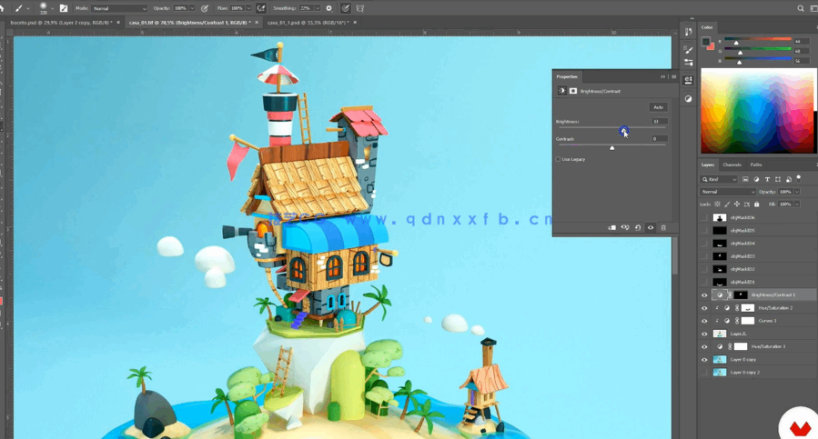 Cinema 4D 创建三维微景观世界教程(图3)