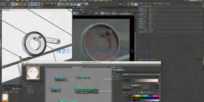 C4D超酷无限循环MacG动画视频教程 (图2)