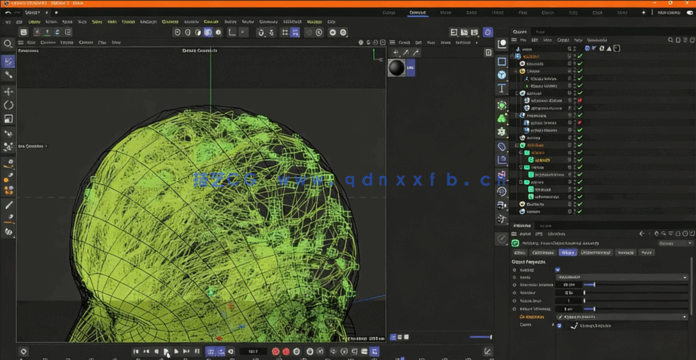 C4D中X-Particles 4插件粒子特效核心技术视频教程(图4)