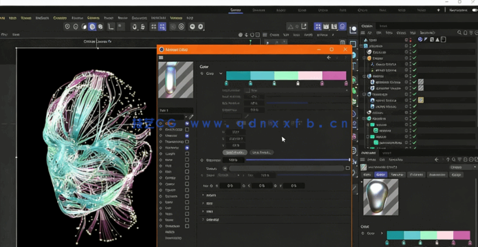 C4D中X-Particles 4插件粒子特效核心技术视频教程(图5)