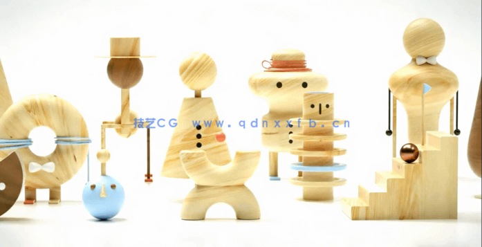 C4D与Octane创建3D构图插画静帧图像视频教程(图2)