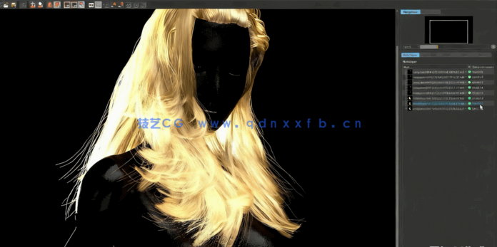 C4D与Marvelous超精细女性角色完整制作工作流程视频教程(图6)