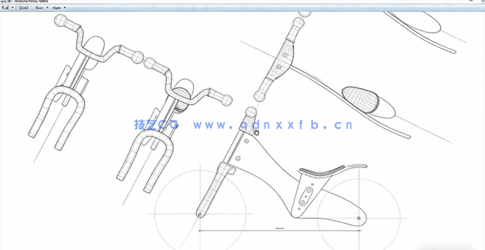 C4D样条复杂形状建模大师级训练视频教程(图6)