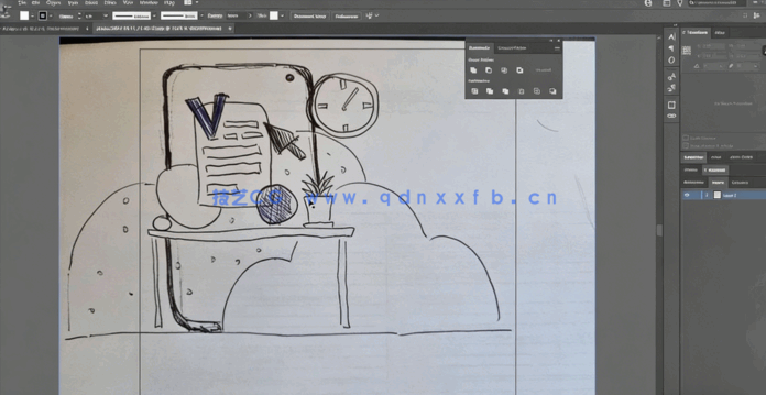 C4D与Redshift从2D草图到3D渲染技术视频教程(图4)