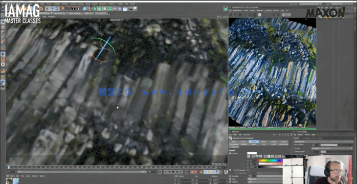 C4D与PS未来科幻城市景观构建工作流程视频教程(图4)