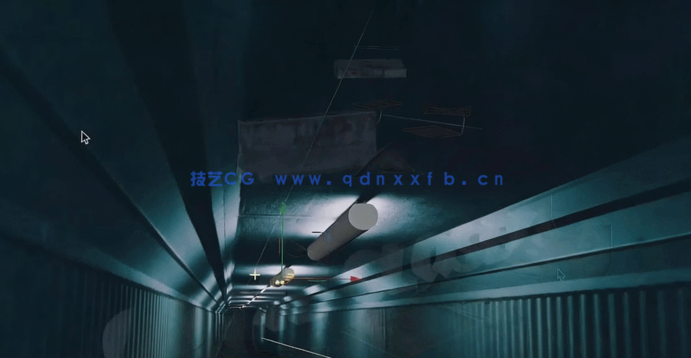 C4D把静帧图像制作成复杂动画场景训练视频教程(图3)