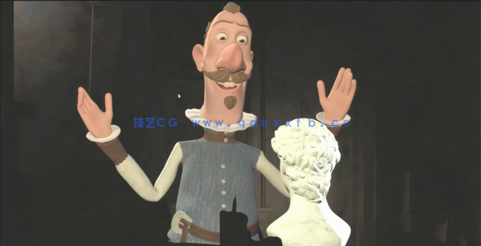 C4D创建面部动画处理实例完整制作视频教程(图6)