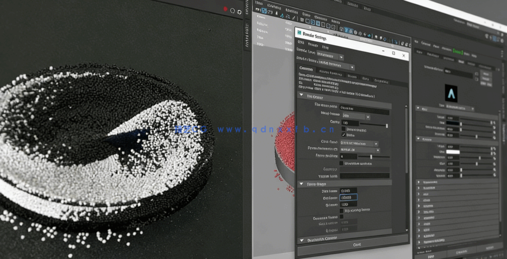 Maya中nparticles粒子动力模拟技术视频教程(图7) Maya中nparticles粒子动力模拟技术视频教程(图7)
