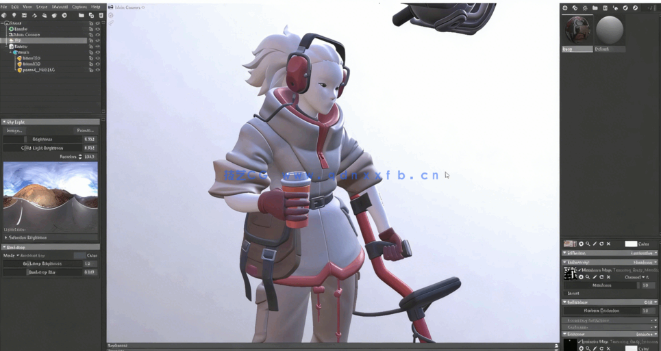 Maya与Zbrush游戏角色造型完整制作流程视频教程(图1) Maya与Zbrush游戏角色造型完整制作流程视频教程(图1)