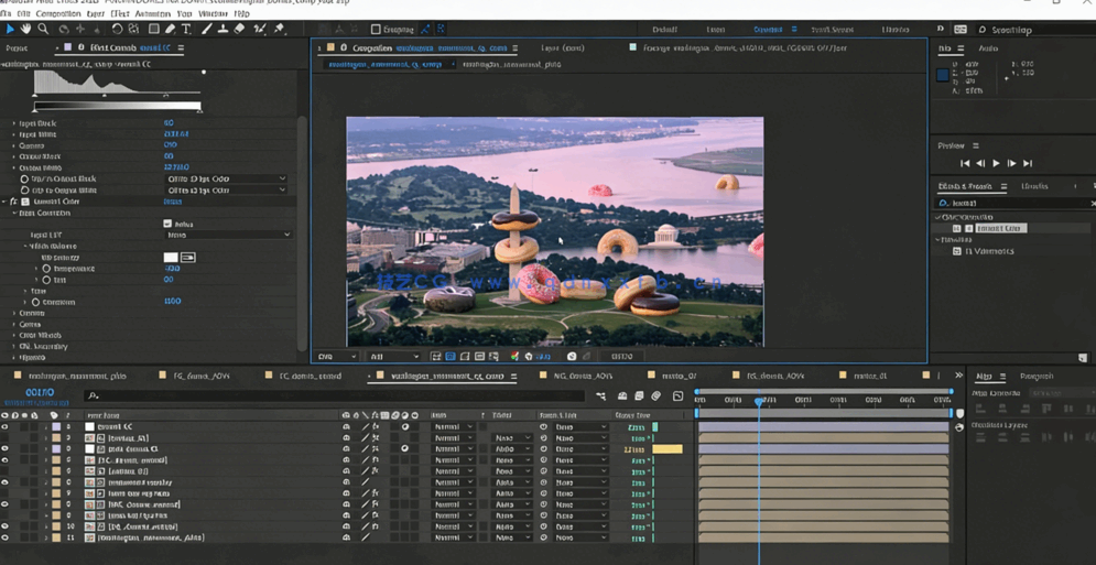 Maya和AE超现实元素VFX视觉特效实例制作视频教程(图2)