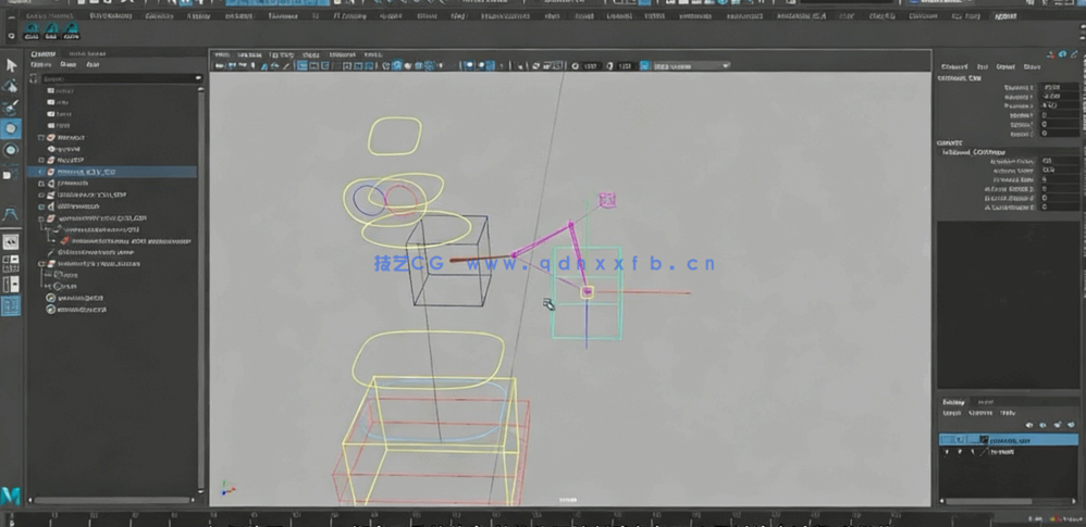 Maya中游戏角色绑定动画大师级视频课程(图6)