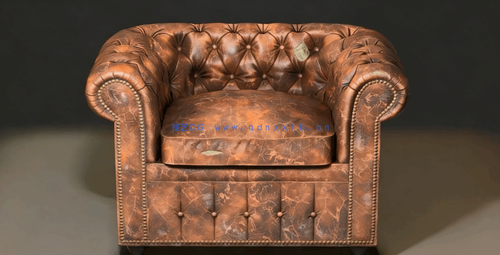 Maya3A级游戏道具资产建模纹理渲染制作流程视频课程 (图8)