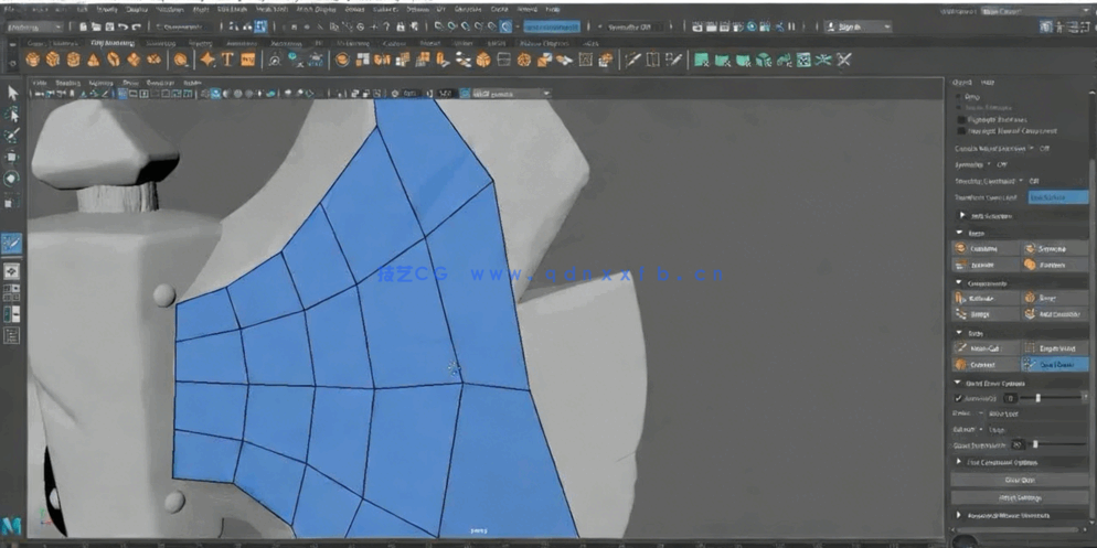 Maya Zbrush与SP游戏武器建模和纹理设计视频课程(图4)