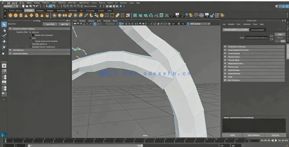 Maya和Zbrush风吹树叶游戏资产完整制作流程视频课程(图2)