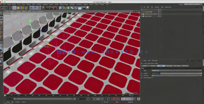 Cinema 4D面板翻转动画实例训练视频教程(图2)