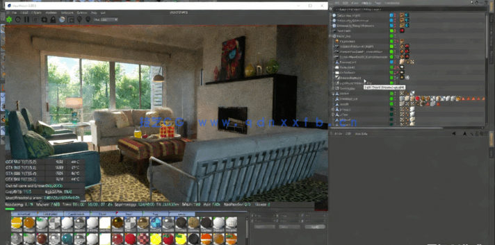 Cinema 4D中Octane渲染器使用技术视频教程(图3)