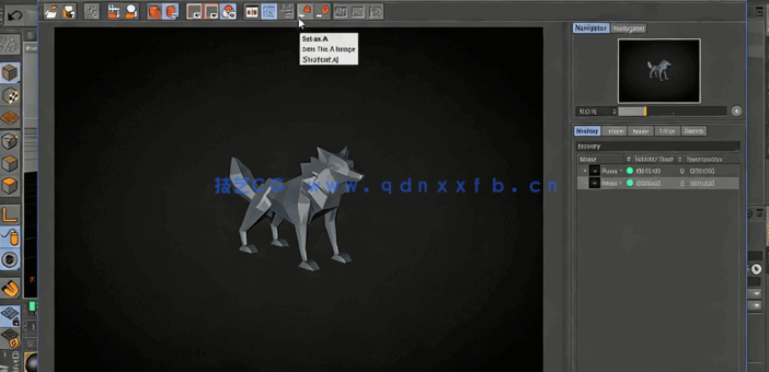 Cinema 4D低聚狐狸模型实例制作视频教程(图2)