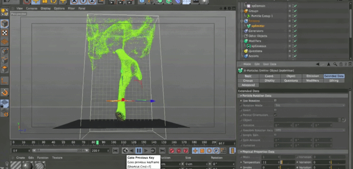  C4D中X-Particles水下气泡特效制作视频教程 (图2)