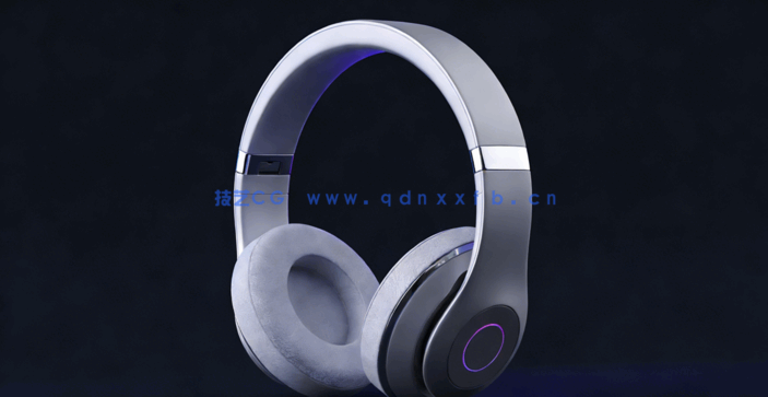 Cinema 4D精致耳机3D建模实例制作视频教程(图3)