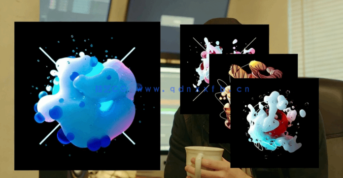 C4D中X-Particles抽象艺术渲染技术视频教程(图2) C4D中X-Particles抽象艺术渲染技术视频教程(图2)