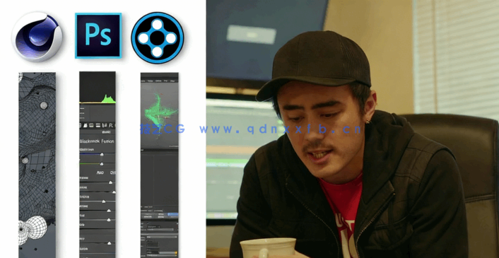 C4D中X-Particles抽象艺术渲染技术视频教程(图4) C4D中X-Particles抽象艺术渲染技术视频教程(图4)