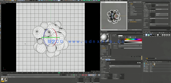 C4D逼真3D玻璃静物实例制作视频教程 (图3)