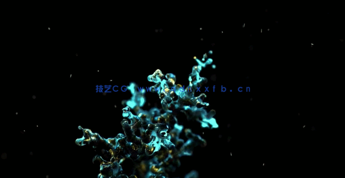 C4D中X-Particles 4粒子流体特效插件使用技巧视频教程(图2)