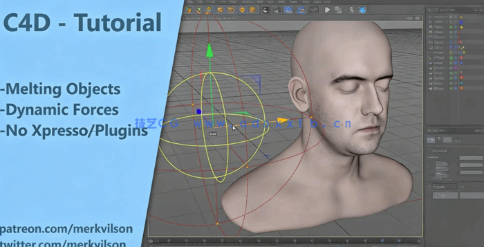 C4D超实用使用技巧实例训练视频教程(图2)