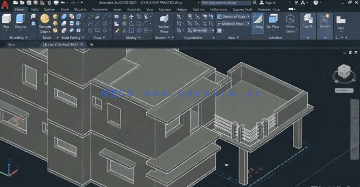 AutoCAD 30天完整学习建模与绘图技术实例训练视频教程(图4) AutoCAD 30天完整学习建模与绘图技术实例训练视频教程(图4)