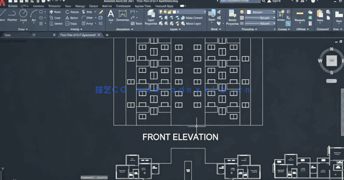 AutoCAD住宅建筑设计和改建技术训练视频教程(图2)