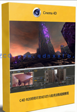 C4D R20视觉特效VFX核心技术训练视频教程(图1)