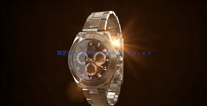 C4D超逼真3D手表硬表面建模渲染实例制作视频教程(图2)