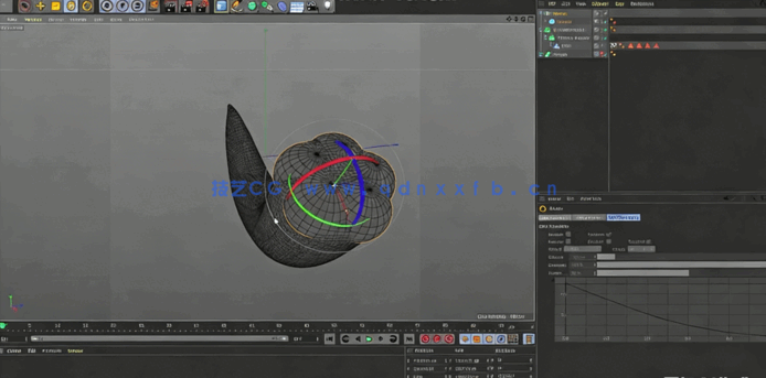 C4D逼真辣椒建模渲染技术视频教程 (图3)