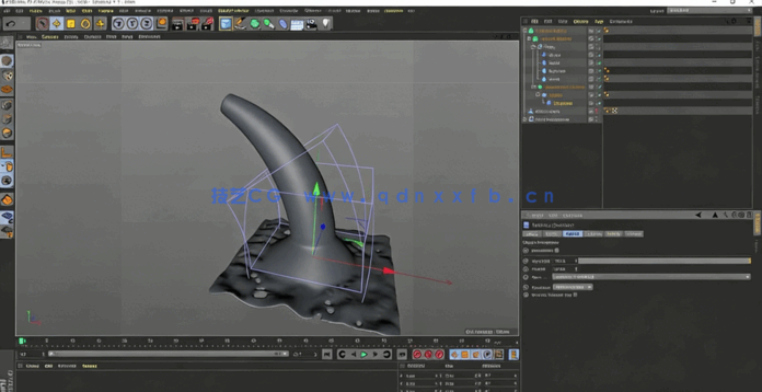 C4D逼真辣椒建模渲染技术视频教程 (图4)