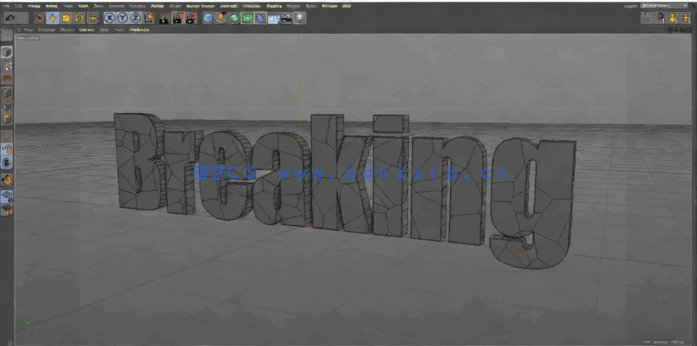 Cinema 4D玻璃破碎模拟特效视频教程(图2)