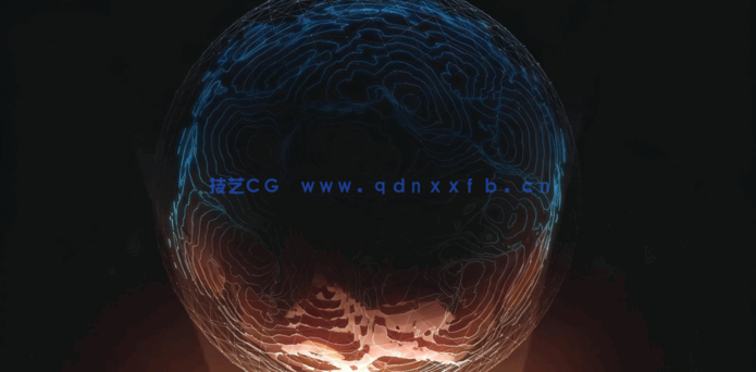 Cinema 4D中FUI虚拟动态图像制作视频教程 (图4)