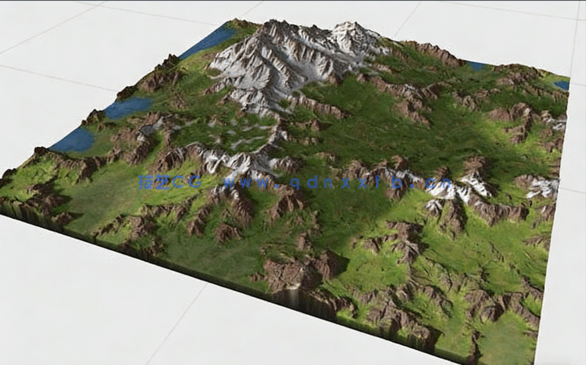 Lumion VS WorldMachine高精度低面数真实地形建模视频教程(图3) Lumion VS WorldMachine高精度低面数真实地形建模视频教程(图3)