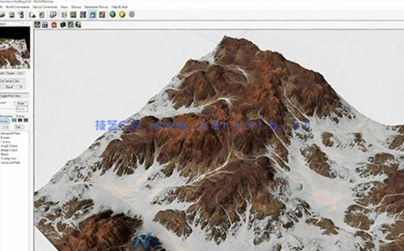 Lumion VS WorldMachine高精度低面数真实地形建模视频教程(图5) Lumion VS WorldMachine高精度低面数真实地形建模视频教程(图5)
