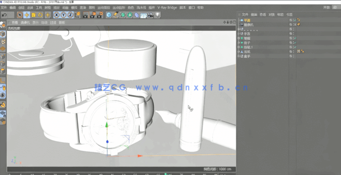 C4D写实渲染VRay渲染器实例视频教程(图5)