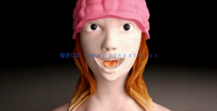 C4D影视角色雕刻技术实例训练视频教程(图7) C4D影视角色雕刻技术实例训练视频教程(图7)